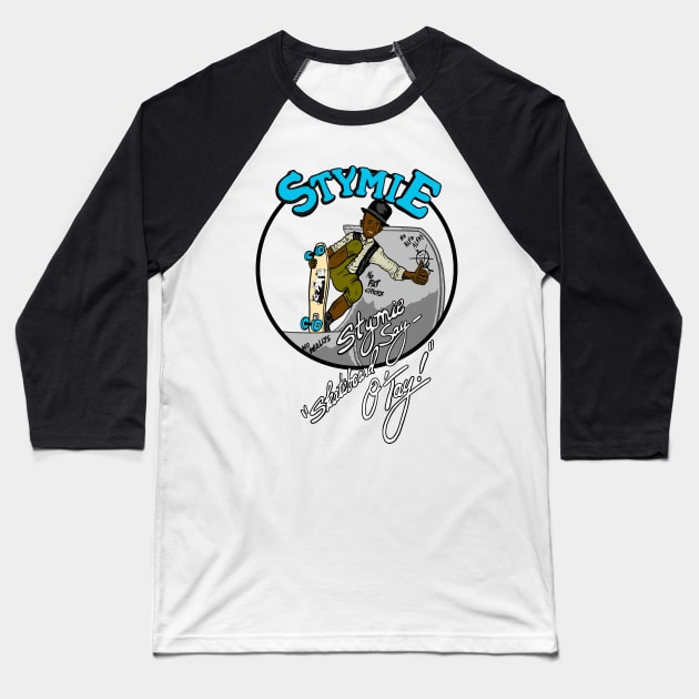 Stymie skater Baseball T-Shirt by BludBros